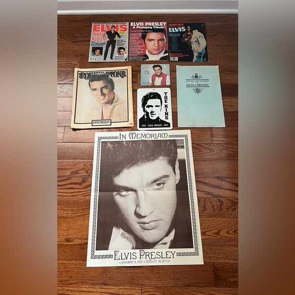 Elvis Presley Memorabilia Collection Set Of 8 - Picture 1 of 16